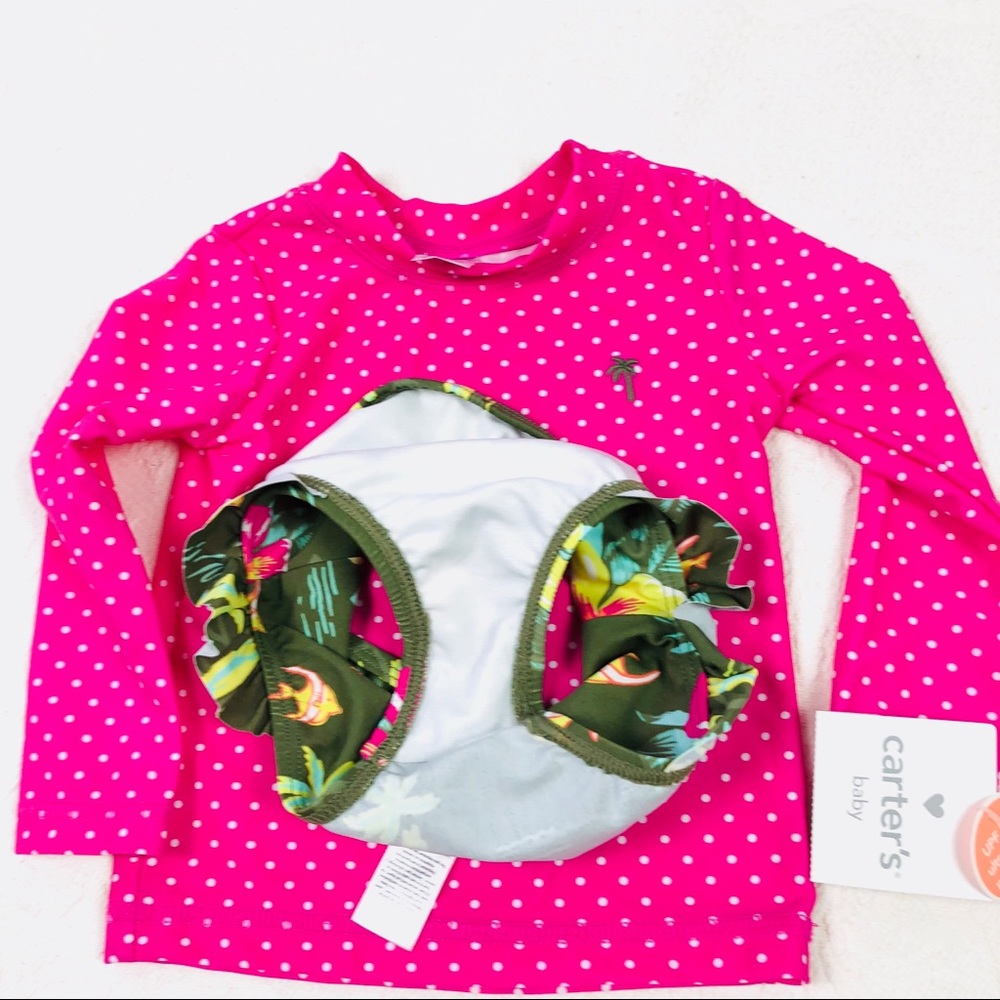 🚫SOLD🚫 Carter’s 12 mo 2 piece swimsuit - Picture 4 of 5